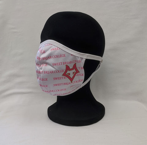 Mask White With Pink Vixen