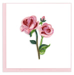 Card Quilling Long Stem Roses