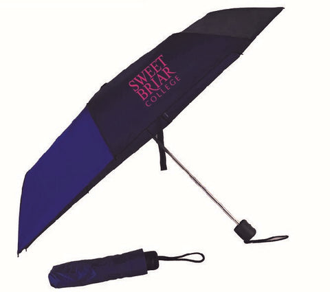 Navy Folding Umbrella