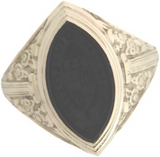 Class Ring With Stone