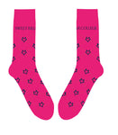Dress Socks - Pink with Crispen Vixen