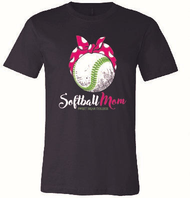 Softball Mom Tee Shirt