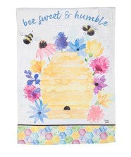 Garden Flag - Bee Sweet Bee Humble