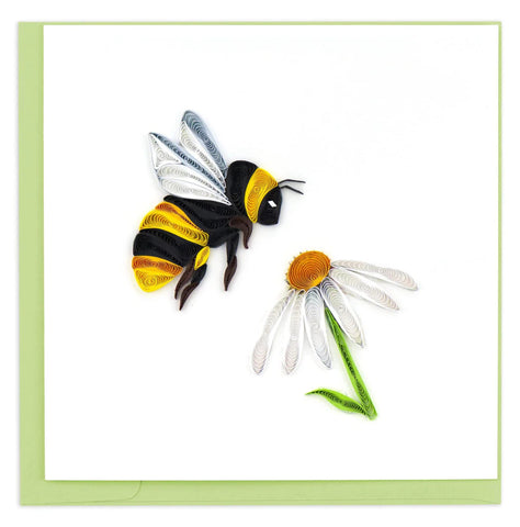 Card Quilling Bumble Bee