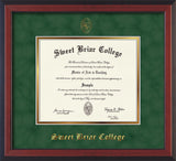 Diploma Frame - Cherry Reverse - 2015 or earlier