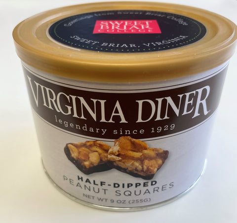 Half-Dipped Peanut Squares