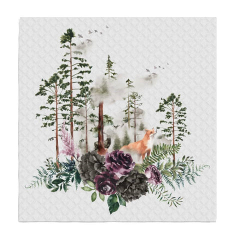 Dish Cloth Fox in Forest