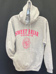 Hooded Sweatshirt Grey with Pink
