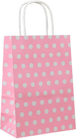 Gift Bag Pink Polka Dot
