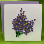 Card Quilling Lilac