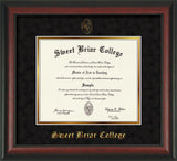 Diploma Frame - Rosewood - 2015 or earlier
