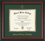 Master Degree Diploma Frame - Rosewood