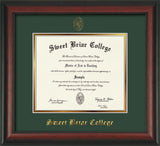 Master Degree Diploma Frame - Rosewood