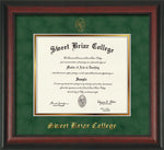 Master Degree Diploma Frame - Rosewood