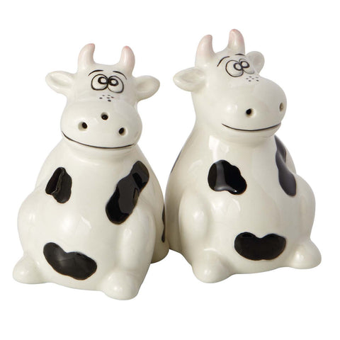 Salt and Pepper Shakers Cows
